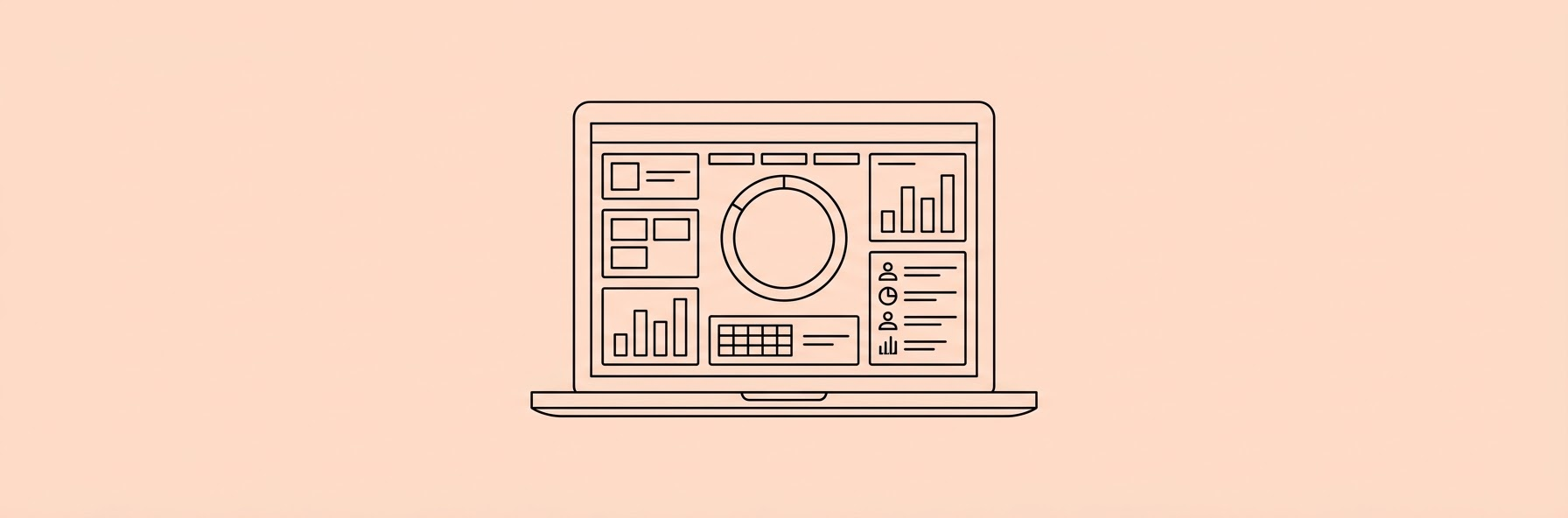 laptop screen displaying a resume analysis dashboard with an 85 percent match score